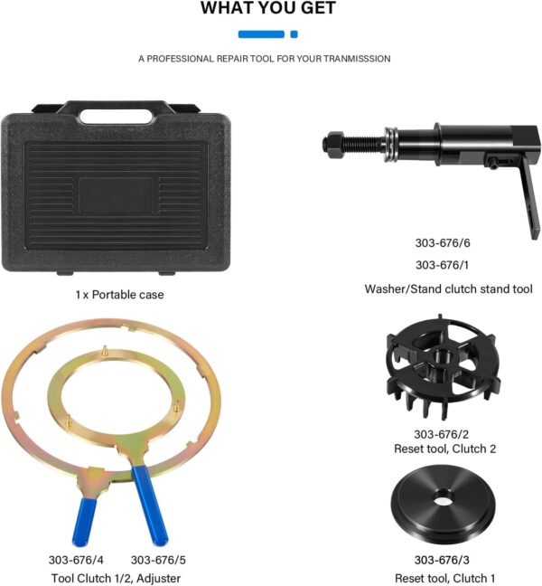 GTYPRO Dual Clutch Transmission Reinstall Reset Tool Set