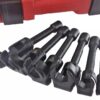 GTYPRO 6-Pcs Flexible Diesel Injector Line 3/8″ DR Socket Wrench Set Long Model (12mm-19mm)