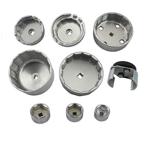 GTYPRO 9PC Comprehensive Oil Filter Wrench Valve Collet Installing Pick Up Tool