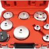 GTYPRO 9PC Comprehensive Oil Filter Wrench Valve Collet Installing Pick Up Tool
