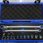 17 pcs long double ring ratchet spanner