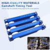 GTYPRO Engine Alignment Locking Timing Tool Kit with 4PCS Camshaft Adjuster Tool T100 Camshaft Socket