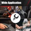 GTYPRO 14 Piece Jumbo Crows Foot Wrench Set
