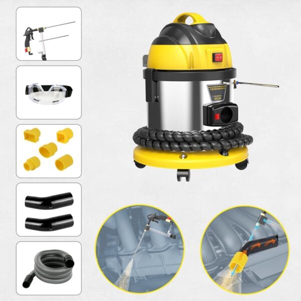 GTYPRO Walnut Sand Blasting Cleaning Machine Engine Carbon Cleaner intake Pipe Valve