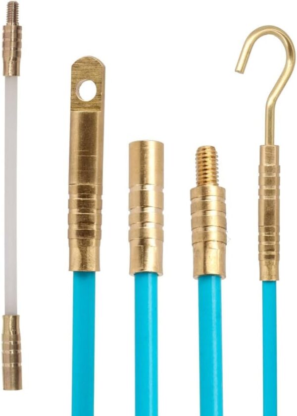 GTYPRO Pack of 10 Cable Pulling Rods Length 1 m