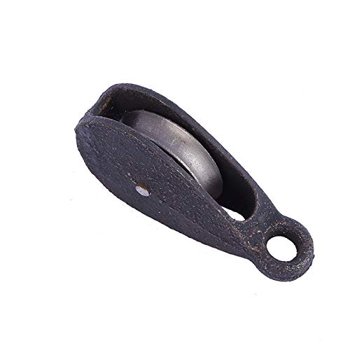GTYPRO Mini Pulley Lifting Roller Single Pulley Block Metal Directional Swivel Lifting Pulley