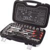24pcs 3/8’’ impact sockets [SAE]:5/16,3/8,7/16,1/2,9/16,5/8,11/16,3/4,13/16,7/8 [METRIC]:8mm,9mm,10mm,11mm,12mm,13mm,14mm,15mm,16mm,17mm,18mm,19mm,21mm,22mm 2pcs Extension Bars: 3″, 6″ 1pcs 3/8″ Universal Joint 1pcs 3/8″ Impact Universal Joint 1pcs 3/8″ Ratchet Handle 1pcs 3/8″drill adaptor