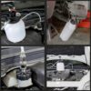GTYPRO Manual Pump Brake Bleeder 3 Litres Car Brake Fluid Collection Bottle and Adapter