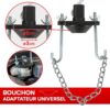 GTYPRO Manual Pump Brake Bleeder 3 Litres Car Brake Fluid Collection Bottle and Adapter