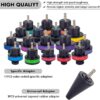 GTYPRO 28 Pieces Universal Pressure Cooler Test Kit Cooling System Test Set Automobile Compressed Air Tools