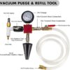 GTYPRO 28 Pieces Universal Pressure Cooler Test Kit Cooling System Test Set Automobile Compressed Air Tools
