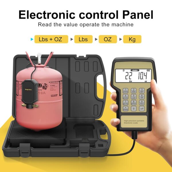 GTYPRO High-precision Fluoridation Scale for Refrigerant Air Conditioner