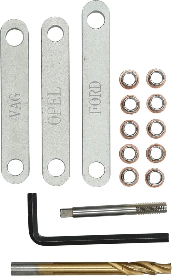 GTYPRO Brake Thread Repair Kit M9x1.25 16 Pieces Brake Thread Kit
