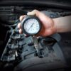 GTYPRO Cylinder Compression Tester Gas Petrol Engine Gauge Tool Kit