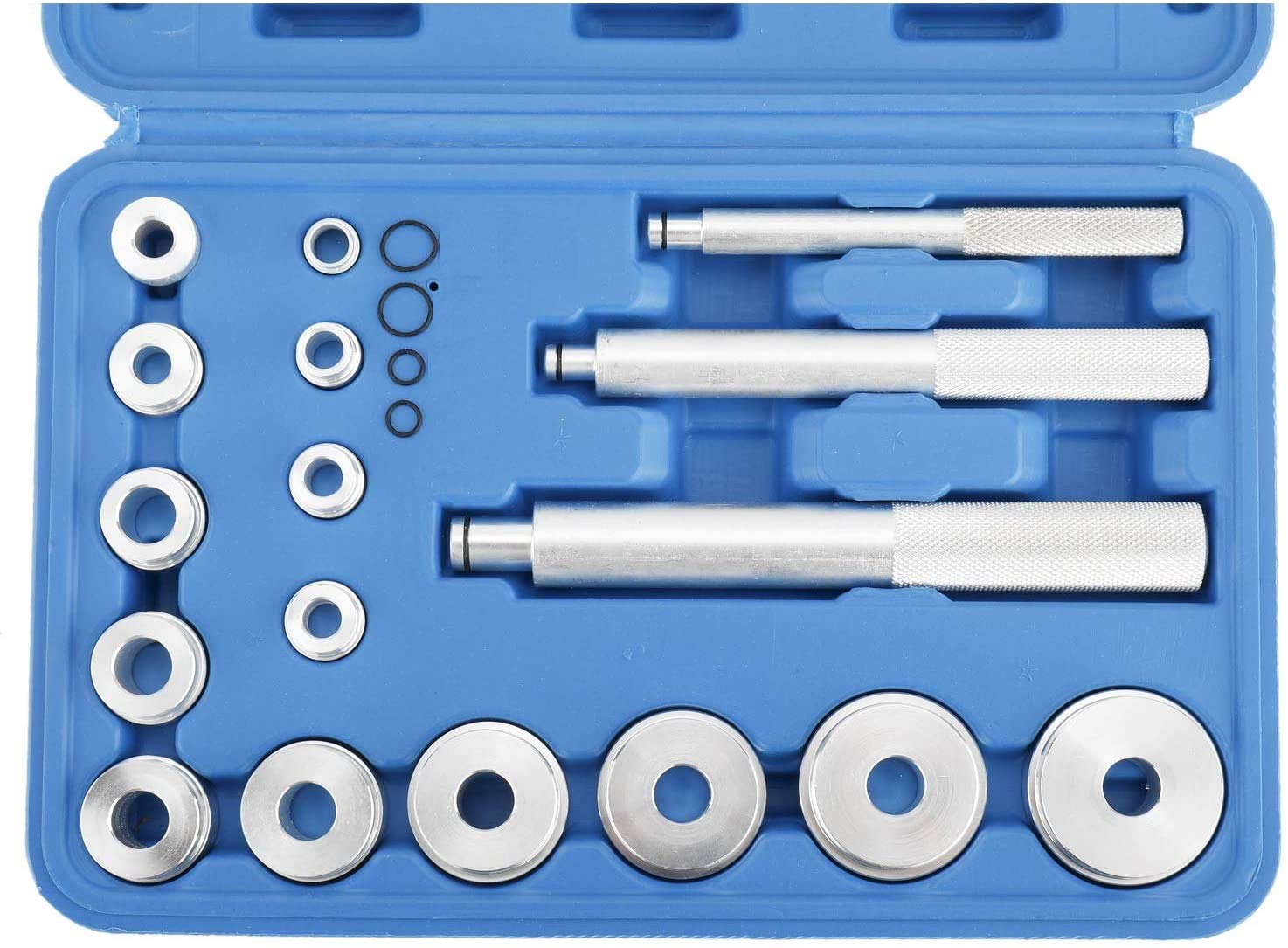 GTY TOOLS 17PCS Aluminum Bearing Race Seal Driver Disc Tool Master Set GTY TOOLS 17PCS Aluminum Bearing Race Seal Driver Disc Tool Master Set