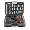 199PCS 1/4″&3/8″&1/2″ Drive Socket Wrench Set