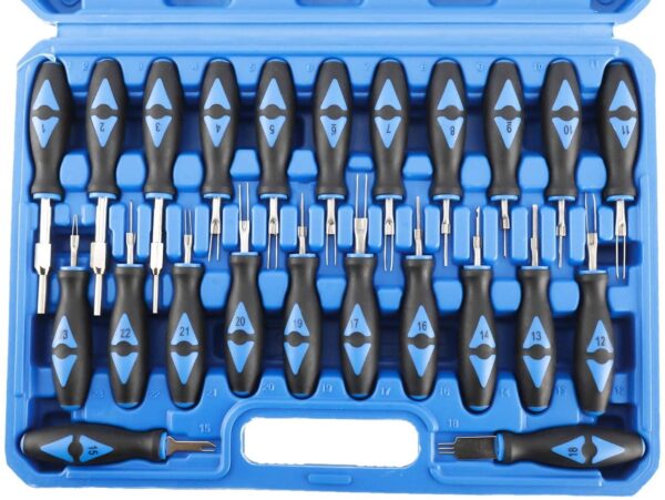 23-Piece Universal Terminal Release Kit-Universal Electrical Terminal Removal