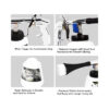 2PCS 1L Cleaning Gun Washing Cleaner Kit
