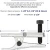 GTY TOOLS 5-in-1 Ball Joint Separator, Pitman Arm Puller, Tie Rod End Tool Set for Front End Service, Splitter Removal Kit