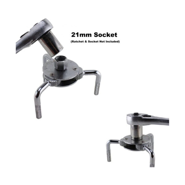 Heavy Duty Oil Filter Removal Wrench