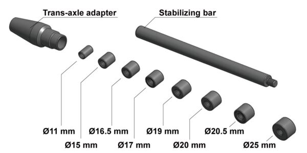 Metric Clutch Alignment Tool Set