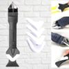 3 in 1 silicone scraper and trowel